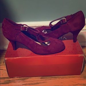 Burgundy/Plum Heels